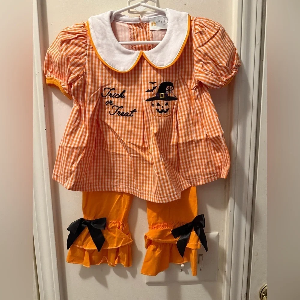 NWT Gingham Halloween Outfit